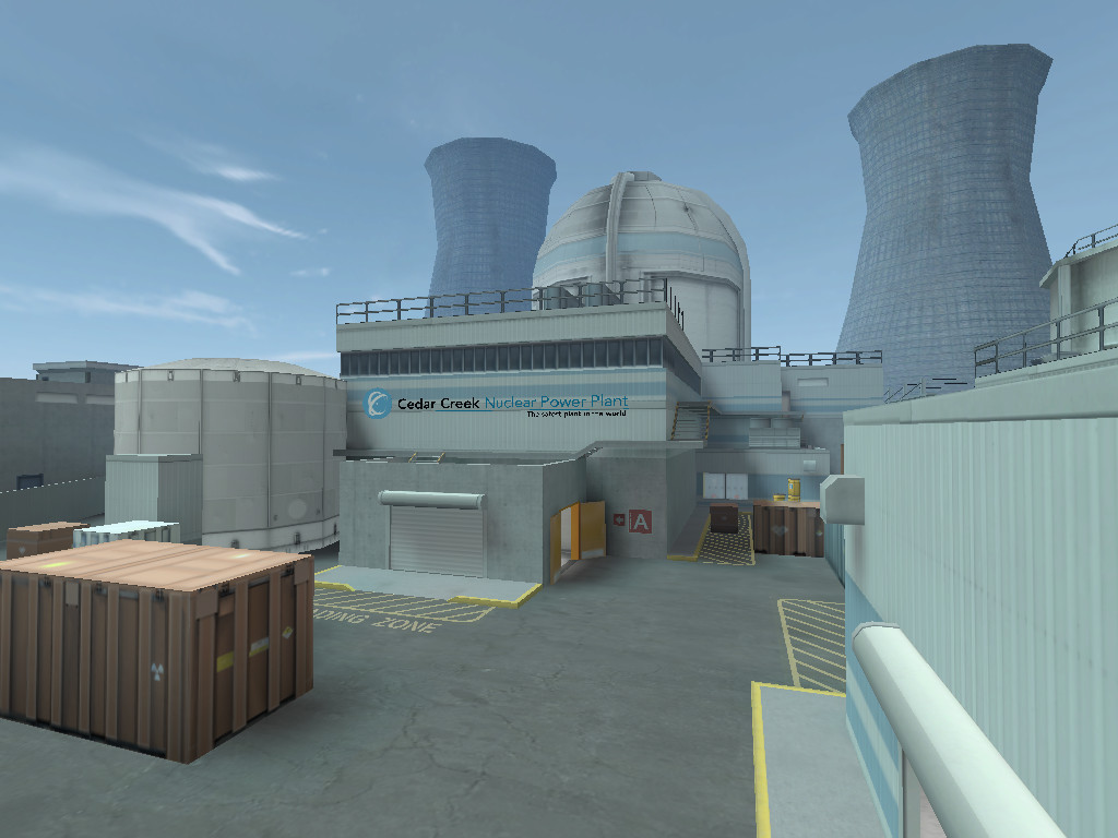 GO: Nuke — карта Nuke из CS:GO для Counter-Strike 1.6