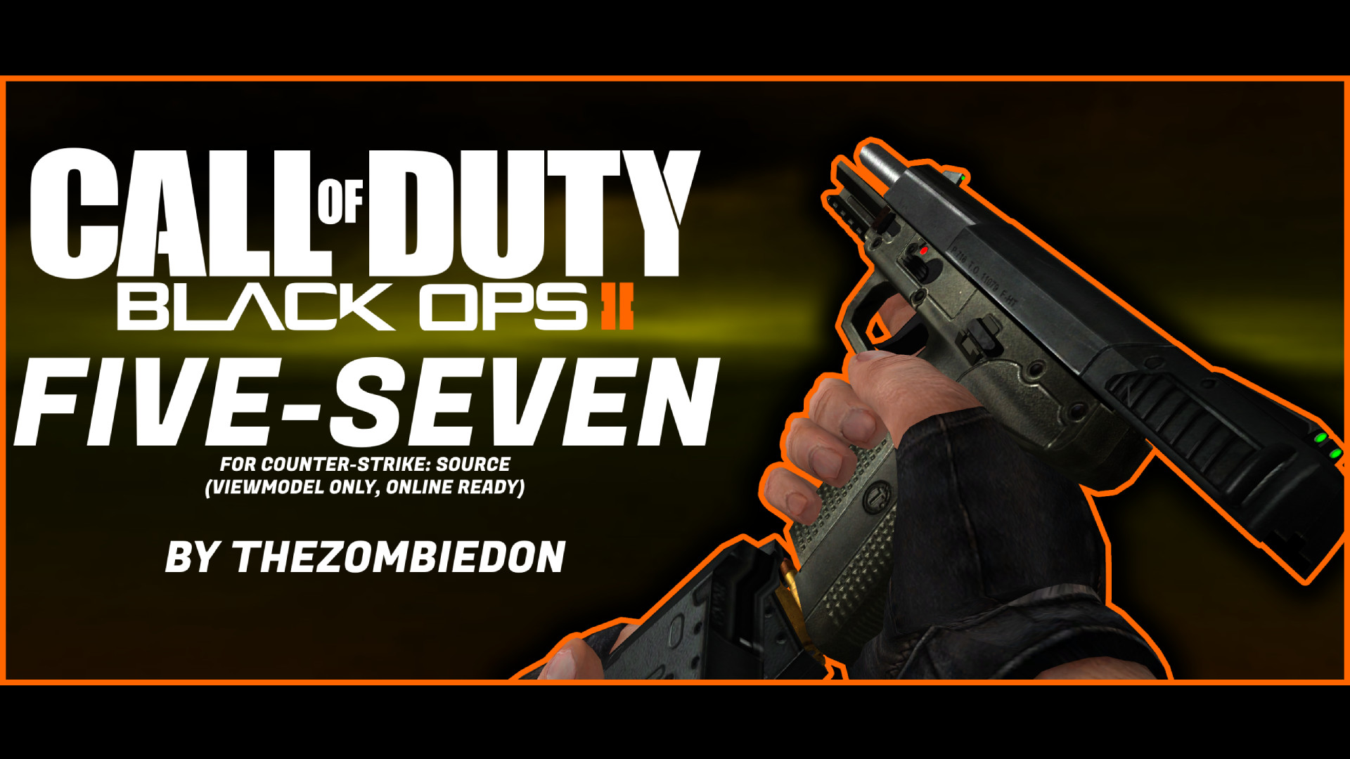 CoD BO2 Five-seven — модель Five-SeveN для CS:S