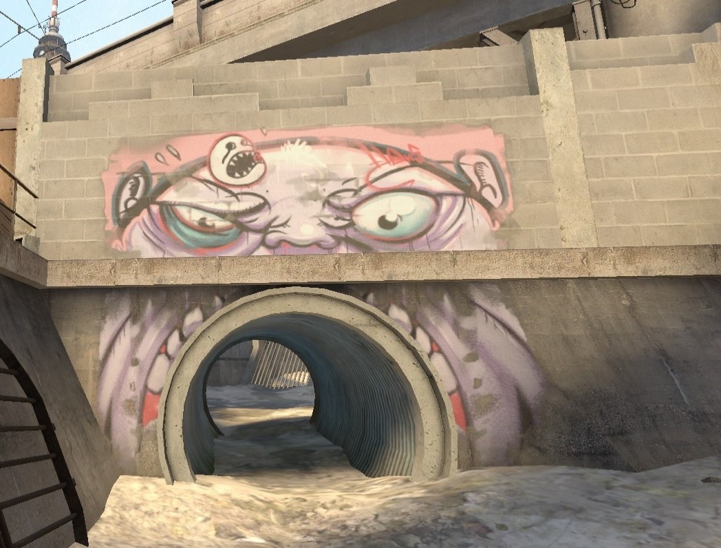 CS:GO Overpass для Counter-Strike: Source