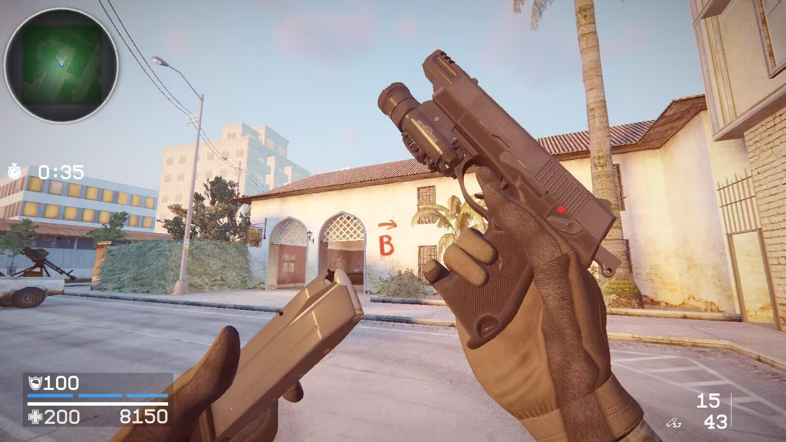 QSZ92G — модель P228 с поддержкой прицеливания для CS:S