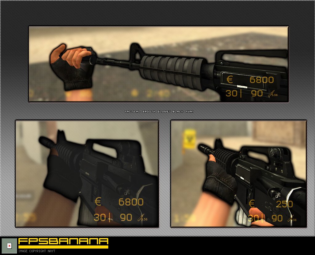 Tactical M4A1 — тактическая M4A1 для CS:S